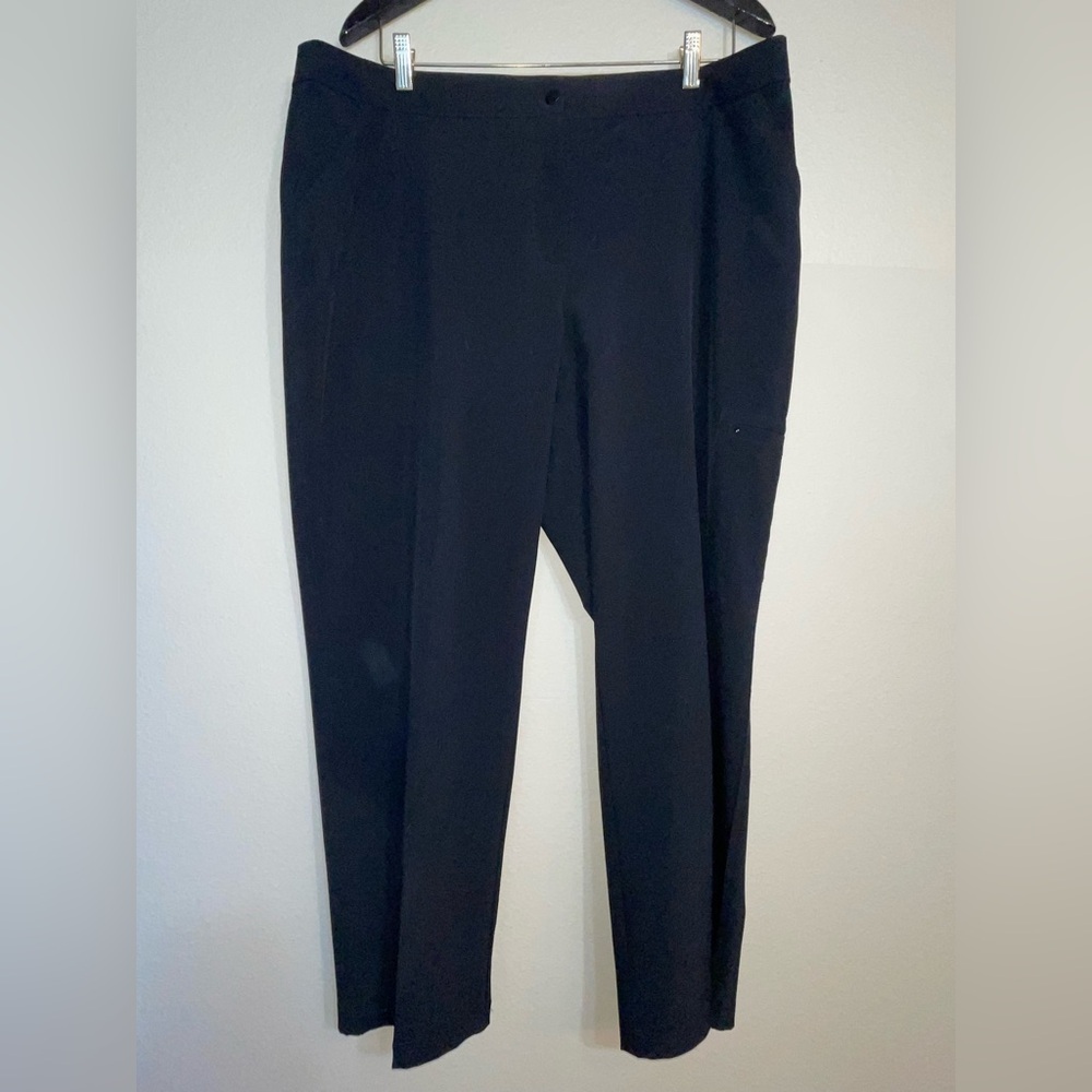 Weekends by Chicos Black Trousers plus